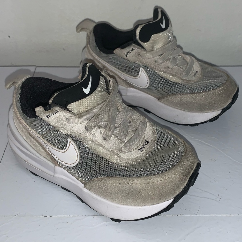 Toddler Nike Waffle One Athletic Shoes 'Summit White' DC0479 100 - Size 6C